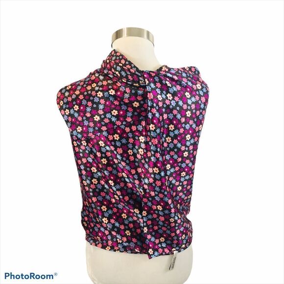 Collection XIIX Ltd Long Vibrant Floral Scarf - Picture 4 of 8